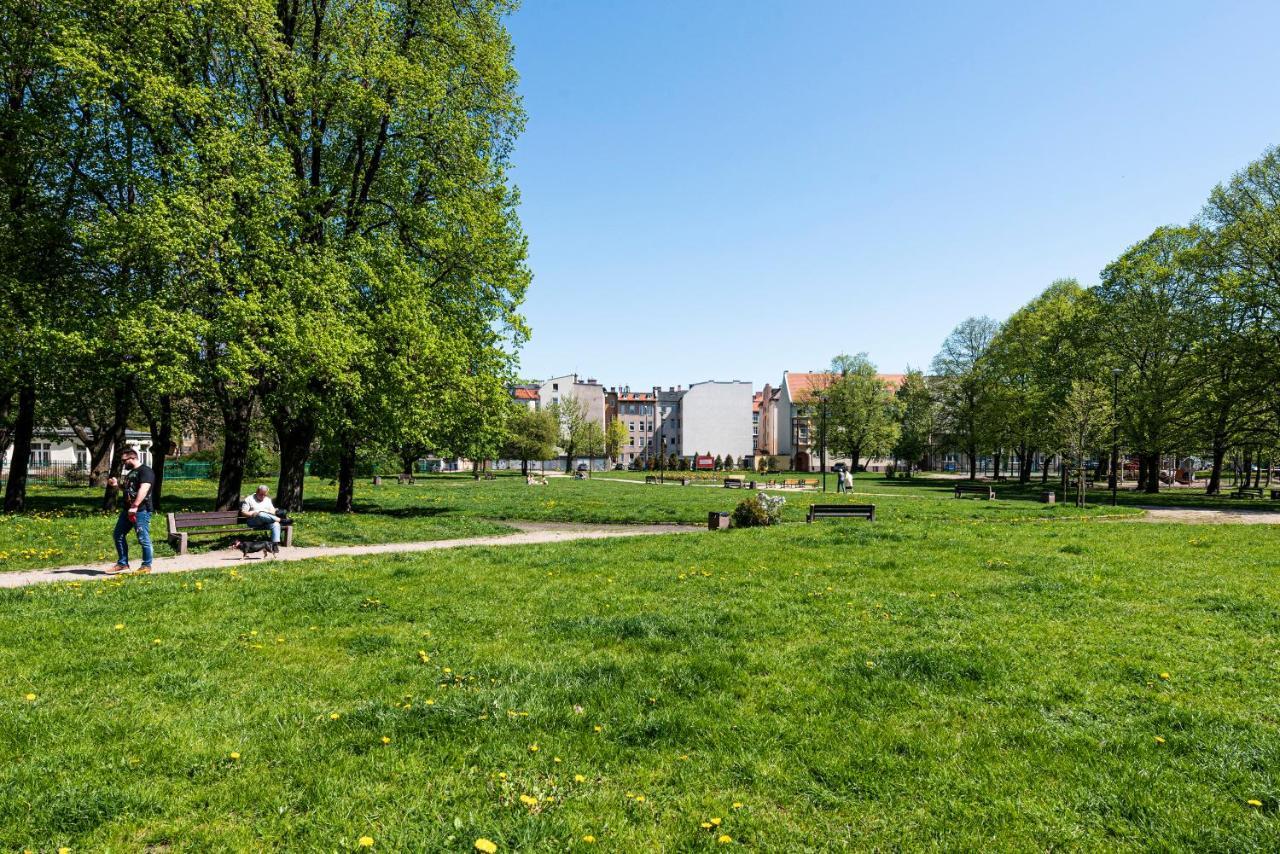 Apartament Zielony Optilocus Gdaňsk Exteriér fotografie
